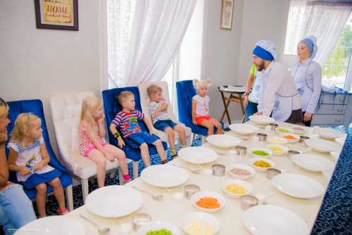 Детский праздник в ресторане "ЗИМА" 17.08.14