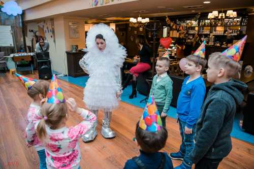 Детские праздники в KINOMANIA CAFE