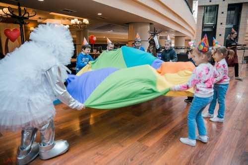 Детские праздники в KINOMANIA CAFE